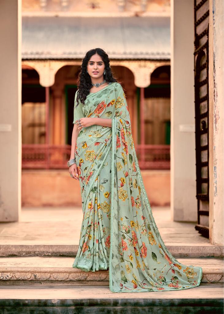 Kashvi Yashvi 2 Fancy Ethnic Wear Georgette Designer Fancy Saree Collection
